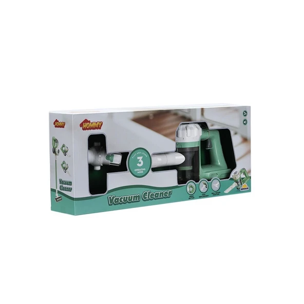 YUMURCAK TOYZ 4908 SUN-RST-HMY-EV ALETİ DİKEY SÜPÜRGE FONK A YŞL SESLİ Kız Erkek Çocuk Oyuncak Eğitici Oyuncaklar ürün görseli 1