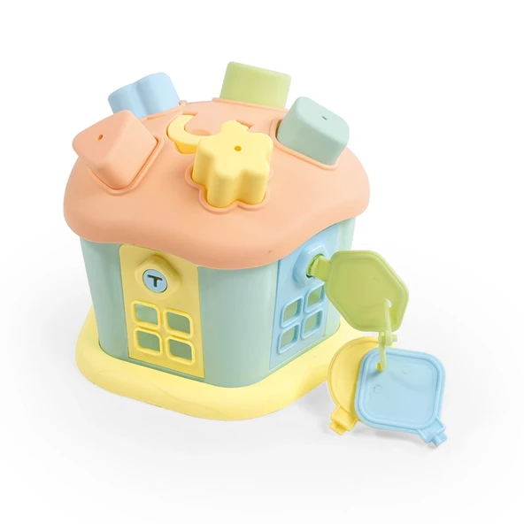 YUMURCAK TOYZ Sevimli Bultak Ev- Kilitli Kapı Kız Erkek Çocuk Oyuncak Eğitici Oyuncaklar ürün görseli 1