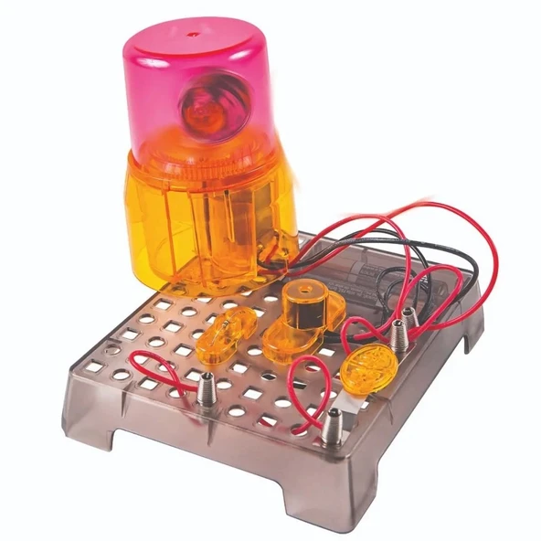 YUMURCAK TOYZ Elektrikli Alarm Bilim Seti Kız Erkek Çocuk Oyuncak Eğitici Oyuncaklar ürün görseli 1
