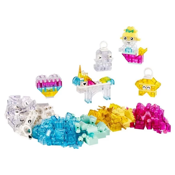 YUMURCAK TOYZ LEGO Classic Sihirli Saydam Kutu Kız Erkek Çocuk Oyuncak Eğitici Oyuncaklar ürün görseli 1