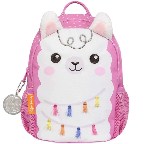 YUMURCAK TOYZ Lama Desenli Pembe Anaokulu Çantası Kız Erkek Çocuk Oyuncak Eğitici Oyuncaklar ürün görseli 1