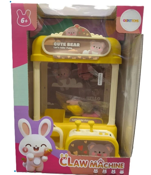 YUMURCAK TOYZ LQL3320 TAM OTOMATİK OYUNCAK YAKALAMA MAKİNESİ Kız Erkek Çocuk Oyuncak Eğitici Oyuncaklar ürün görseli 1