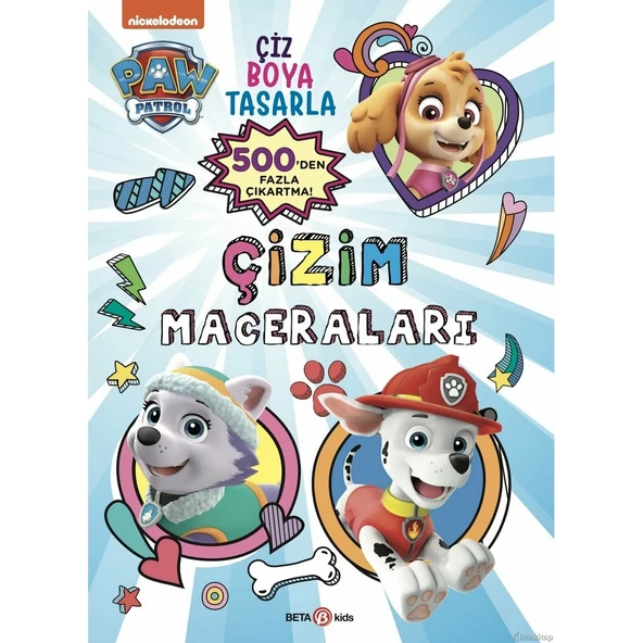 YUMURCAK TOYZ Paw Patrol Çizim Maceraları Kız Erkek Çocuk Oyuncak Eğitici Oyuncaklar ürün görseli 1