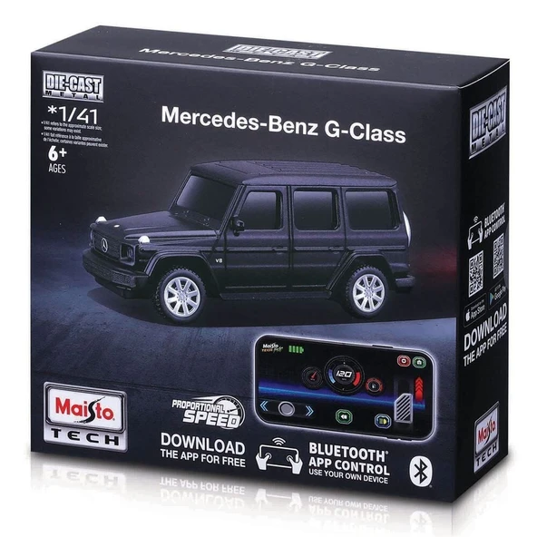 YUMURCAK TOYZ MAY 20052 Maisto 1:41 APP Control Kumandalı Metal Araba - Mercedes-Benz G-C Kız Erkek Çocuk Oyuncak ürün görseli 1