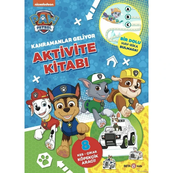 YUMURCAK TOYZ Paw Patrol Kahramanlar Geliyor Aktivite Kitabı Kız Erkek Çocuk Oyuncak Eğitici Oyuncaklar ürün görseli 1