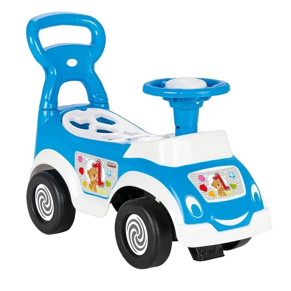YUMURCAK TOYZ 07 828 Smart Baby Ride On Bultaklı İlk Arabam - Mavi Kız Erkek Çocuk Oyuncak Eğitici Oyuncaklar ürün görseli 1
