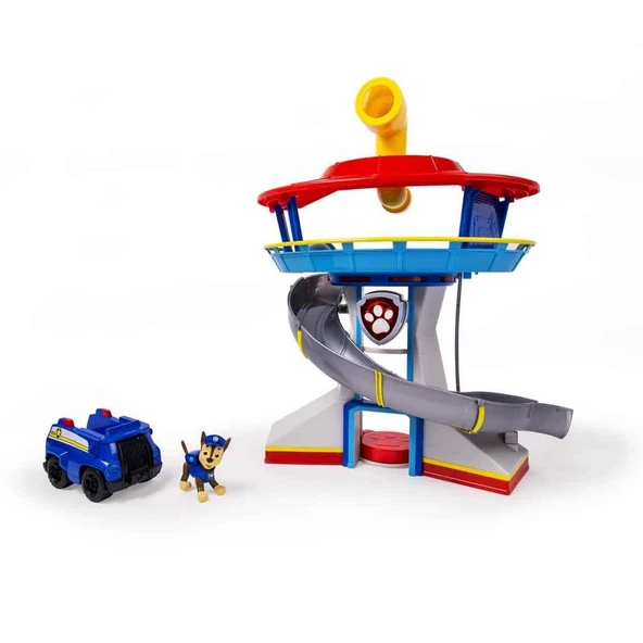 YUMURCAK TOYZ Paw Patrol Sesli ve Işıklı Gözetleme Kulesi Oyun Seti Kız Erkek Çocuk Oyuncak Eğitici Oyuncaklar ürün görseli 1