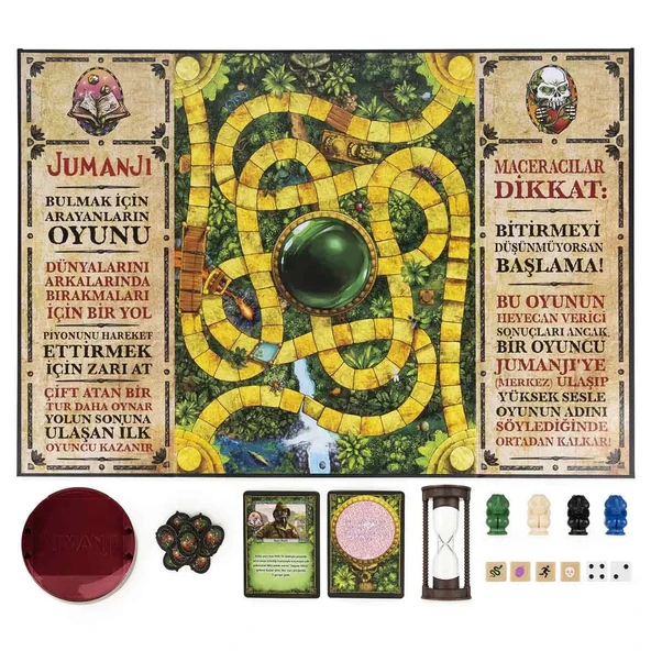 YUMURCAK TOYZ Jumanji Kutu Oyunu Kız Erkek Çocuk Oyuncak Eğitici Oyuncaklar ürün görseli 1