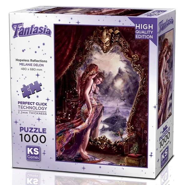 YUMURCAK TOYZ Ks Games Hopeless Reflections Puzzle 1000 Parça 20679 Kız Erkek Çocuk Oyuncak Eğitici Oyuncaklar ürün görseli 1
