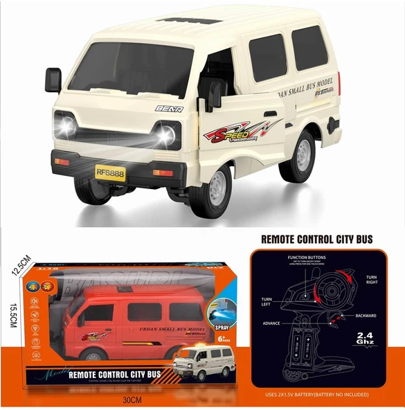 YUMURCAK TOYZ RF3231A2A3A UK FF 1: 16 SESLI ISIKLI MINIBUS KAMYONET Kız Erkek Çocuk Oyuncak Eğitici Oyuncaklar ürün görseli 1