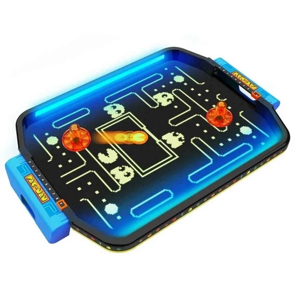 YUMURCAK TOYZ Işıklı Pac-Man Arcade Masaüstü Hava Hokeyi Kız Erkek Çocuk Oyuncak Eğitici Oyuncaklar ürün görseli 1