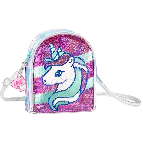 YUMURCAK TOYZ Unicorn Desenli Çapraz Çanta Kız Erkek Çocuk Oyuncak Eğitici Oyuncaklar ürün görseli 1