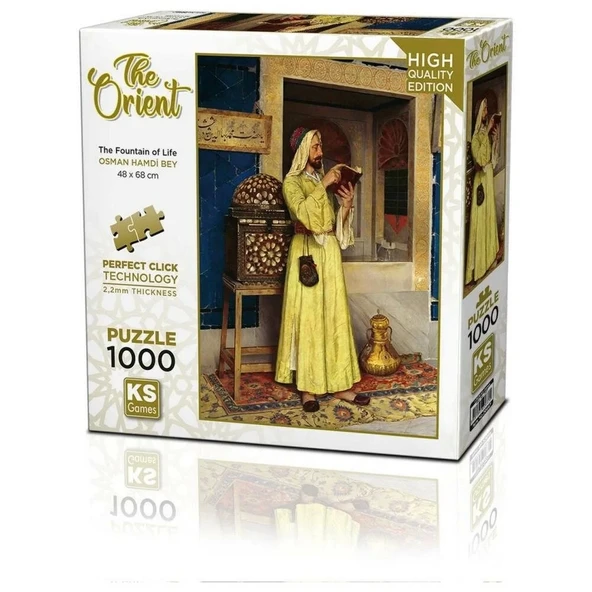 YUMURCAK TOYZ KS Games Wonderful Fountain of Life 1000 Parça Puzzle 20667 Kız Erkek Çocuk Oyuncak Eğitici Oyuncakl ürün görseli 1