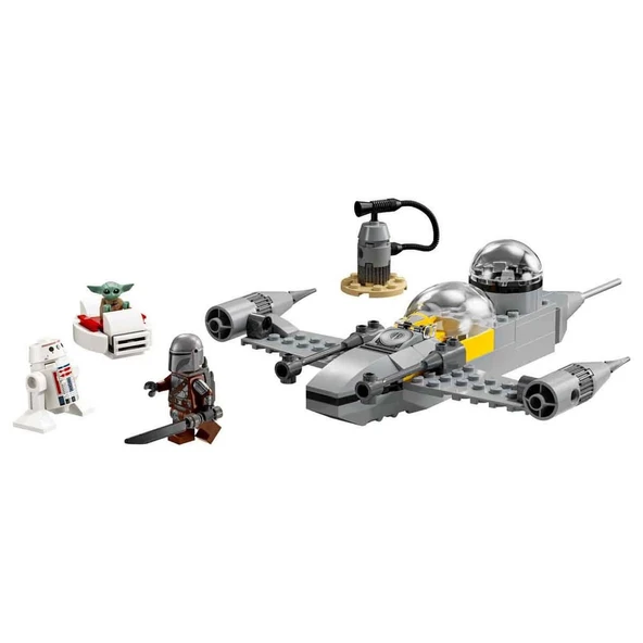 YUMURCAK TOYZ LEGO Star Wars: The Mandalorian Mando ve Grogu’nun N-1 Starfighter’ı 75410 Kız Erkek Çocuk Oyuncak E ürün görseli 1