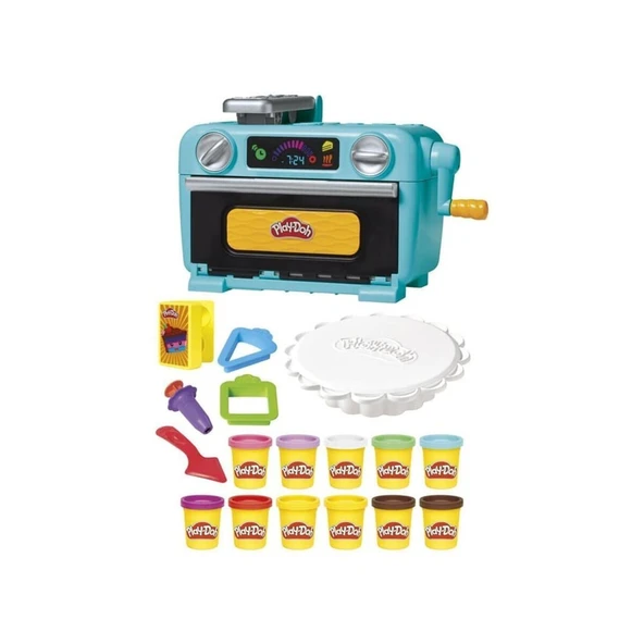 YUMURCAK TOYZ G0497 Play-Doh Süper Dilimli Kek Oyun Seti +3 yaş Kız Erkek Çocuk Oyuncak Eğitici Oyuncaklar ürün görseli 1