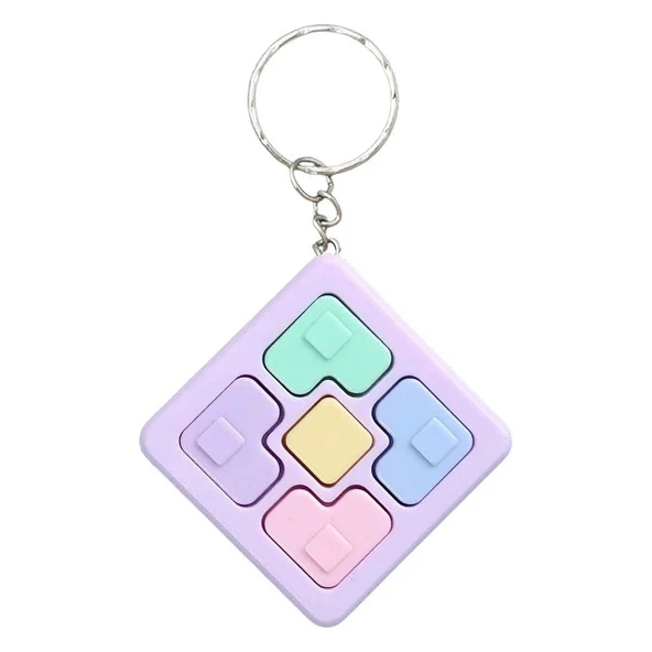 YUMURCAK TOYZ Mini Hafıza Oyunu Anahtarlık Kız Erkek Çocuk Oyuncak Eğitici Oyuncaklar ürün görseli 1