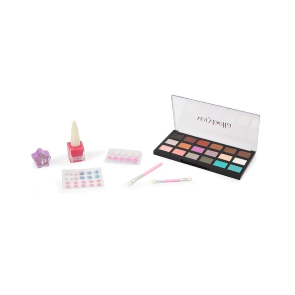 YUMURCAK TOYZ VRB82000 Very Bella - Stylish Set (far paketi+oje+takma tırnak+sticker) Kız Erkek Çocuk Oyuncak Eğit ürün görseli 1