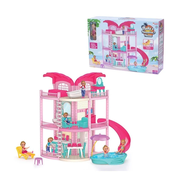 YUMURCAK TOYZ 04066 BELLANIN HAWAİİ EVİ Kız Erkek Çocuk Oyuncak Eğitici Oyuncaklar ürün görseli 1