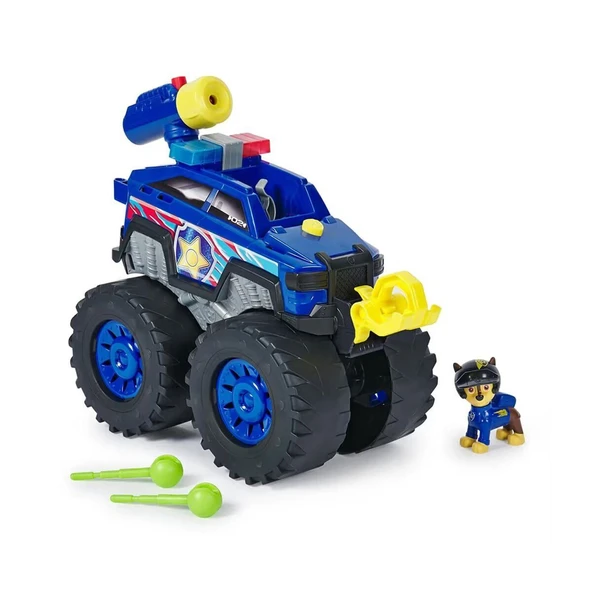 YUMURCAK TOYZ SPM-6070096 PAW VHC DELUXE RESCURE WHEELS CHASE VEHİCLE GML Kız Erkek Çocuk Oyuncak Eğitici Oyuncakl ürün görseli 1