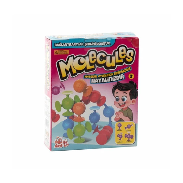 YUMURCAK TOYZ ANT709 VAKUM MOLOKÜL Kız Erkek Çocuk Oyuncak Eğitici Oyuncaklar ürün görseli 1