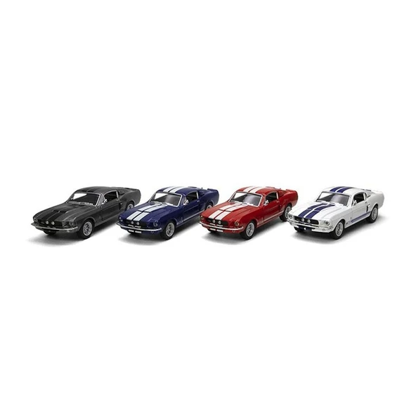 YUMURCAK TOYZ KT572D MIX ÇEKBIRAK 1967 SHALBY GT500 Kız Erkek Çocuk Oyuncak Eğitici Oyuncaklar ürün görseli 1