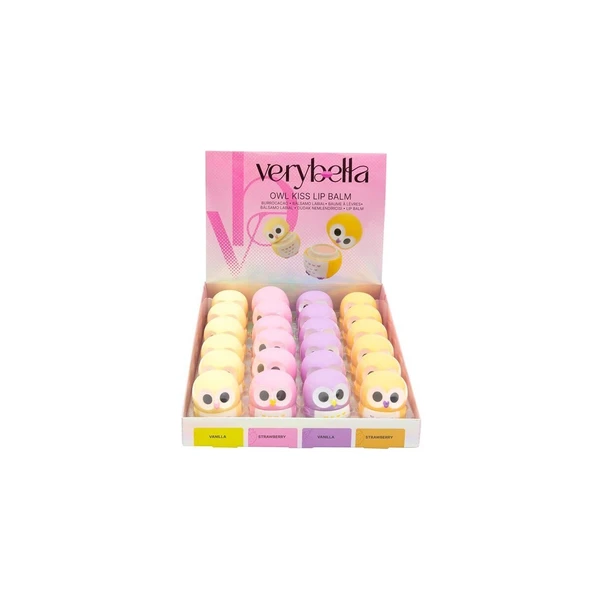 YUMURCAK TOYZ VRB25000 Very Bella - Baykuş Lip Balm Dudak Parlatıcısı Kız Erkek Çocuk Oyuncak Eğitici Oyuncaklar ürün görseli 1