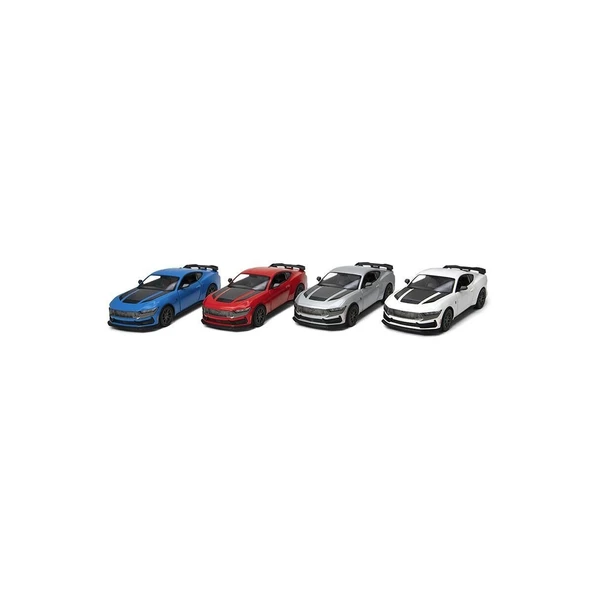 YUMURCAK TOYZ KT5455 ÇEKBIRAK 2024 FORD MUSTANG DARK Kız Erkek Çocuk Oyuncak Eğitici Oyuncaklar ürün görseli 1