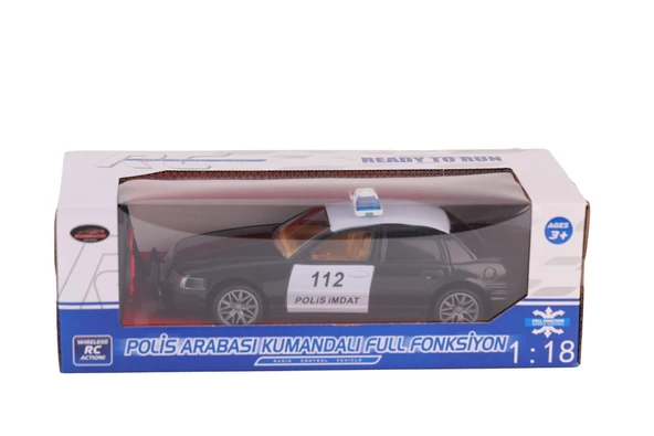 YUMURCAK TOYZ TC-125P KUTULU UZ KUM PİLLİ POLİS ARABA Kız Erkek Çocuk Oyuncak Eğitici Oyuncaklar ürün görseli 1