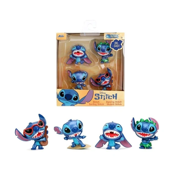YUMURCAK TOYZ 9336205314R00 Stitch Figure 4 Pack Figures 2 5 Kız Erkek Çocuk Oyuncak Eğitici Oyuncaklar ürün görseli 1