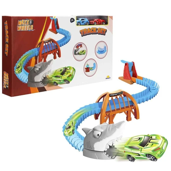 YUMURCAK TOYZ MXX PİST SET KÖPEK BALIĞI YARIŞ SETİ Kız Erkek Çocuk Oyuncak Eğitici Oyuncaklar ürün görseli 1