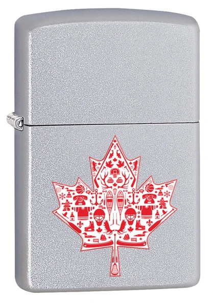 Zippo Maple Leaf - Akçaağaç Yaprağı Dizayn Çakmak ürün görseli 1