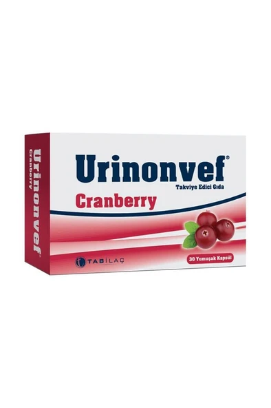 Urinonvef Cranberry 30 Kapsül ürün görseli 1