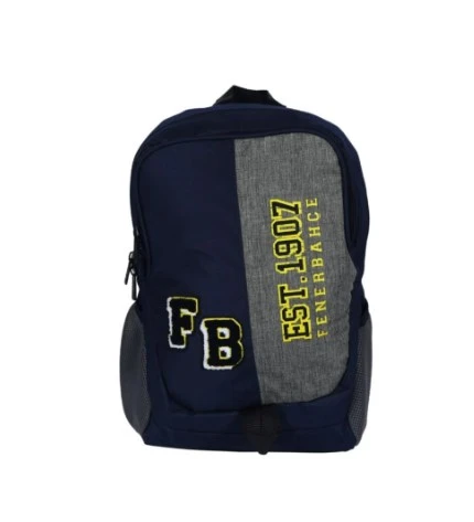 Fenerbahçe Orijinal Lisanslı Peluş Logolu Spor Sırt Çantası Fb Okul Çantası ürün görseli 1