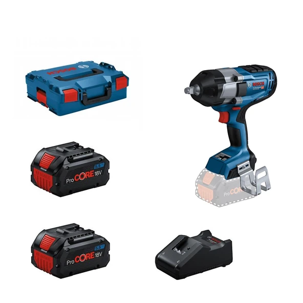 Bosch GDS 18V-1000 Procore 2x5,5Ah Darbeli Somun Sıkma ürün görseli 1