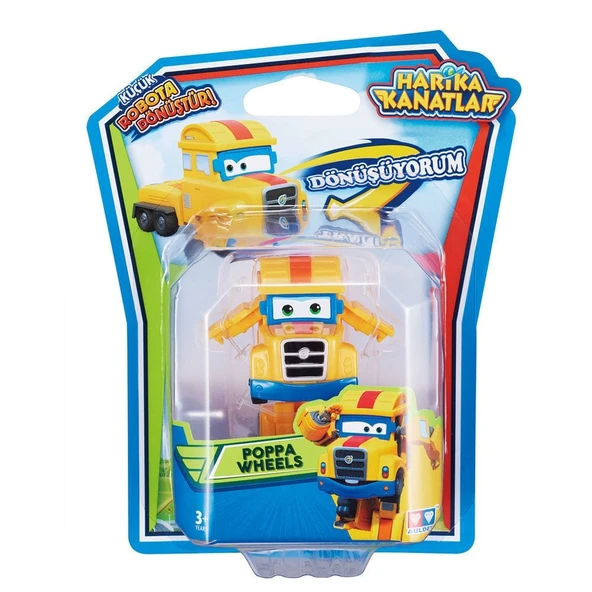 OMZ Harika Kanatlar Mini Figür Poppa Wheels Kız Erkek Çocuk Oyuncak Eğitici Oyuncaklar ürün görseli 1