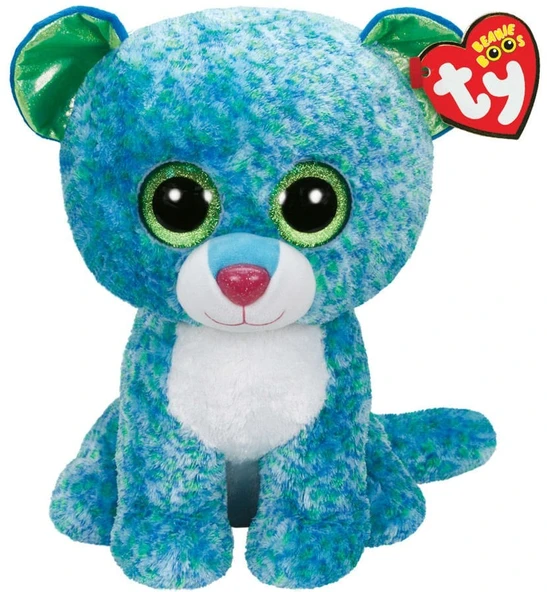OMZ TY Beanie Boo´s Leona Leopar Peluş 40cm Kız Erkek Çocuk Oyuncak Eğitici Oyuncaklar ürün görseli 1