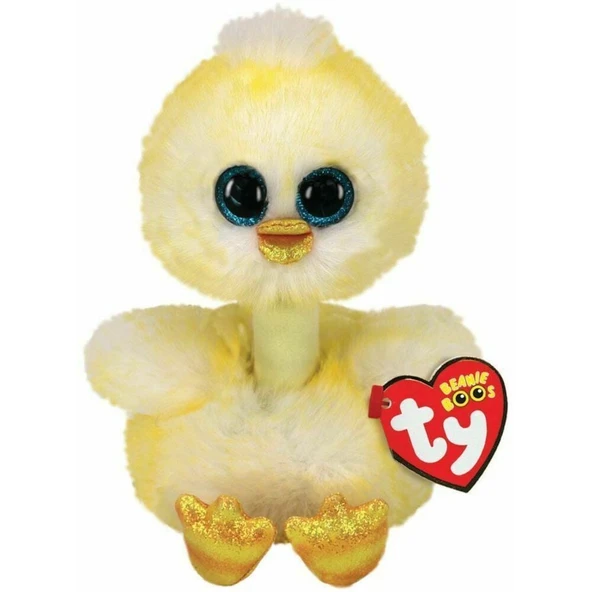 OMZ Ty Beanie Boos Peluş Uzun Boyunlu Civciv Benedict 18cm Kız Erkek Çocuk Oyuncak Eğitici Oyuncaklar ürün görseli 1