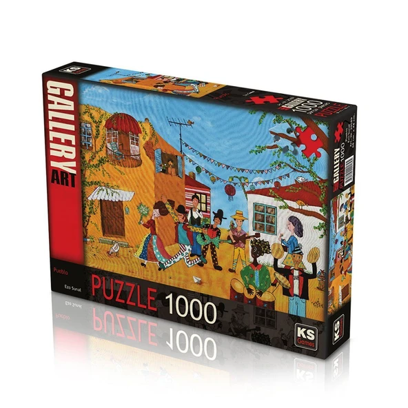 OMZ 20589 PUEBLO 1000 PARÇA PUZZLE Kız Erkek Çocuk Oyuncak Eğitici Oyuncaklar ürün görseli 1