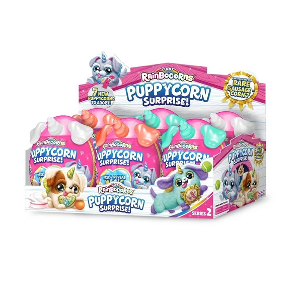 OMZ RAR13000 Rainbocorns Puppycorn Sürpriz, 9251SQ1 - 1adet fiyatıdır Kız Erkek Çocuk Oyuncak Eğitici Oy ürün görseli 1