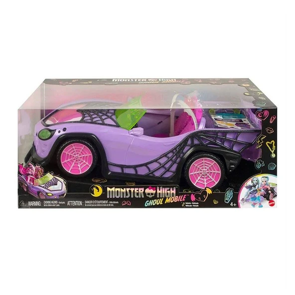 OMZ HHK63 Monster High Gösterişli Araba Kız Erkek Çocuk Oyuncak Eğitici Oyuncaklar ürün görseli 1