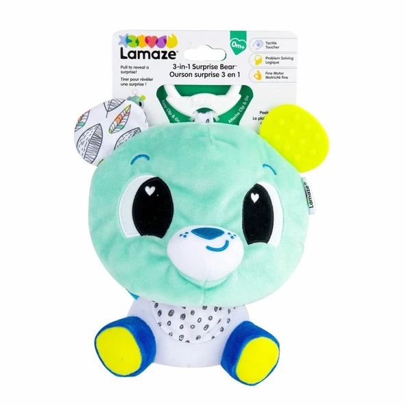 OMZ 27469 Tomy Lamaze - 3'ü 1 Arada Sürpriz Ayıcıklar +0 ay Kız Erkek Çocuk Oyuncak Eğitici Oyuncaklar ürün görseli 1