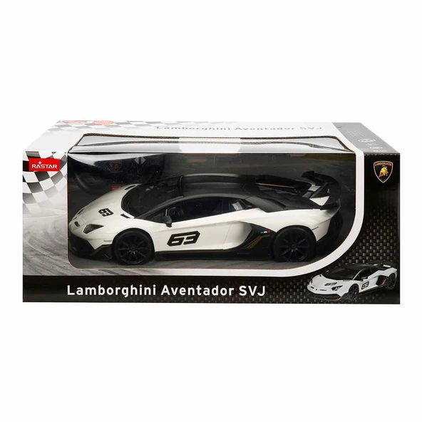 OMZ 96010 Uzaktan Kumandalı Lamborghini Aventador SVJ Işıklı Araba 34cm -Sunman Kız Erkek Çocuk Oyuncak ürün görseli 1