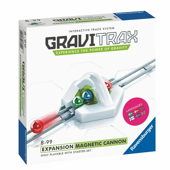 OMZ 276080 Gravitrax Magnetic Cannon - Parkur Geliştirme Ek Paket Kız Erkek Çocuk Oyuncak Eğitici Oyunca ürün görseli 1