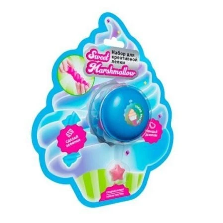 OMZ Macaron Kutuda Marshmallow Cupcake Slime Kız Erkek Çocuk Oyuncak Eğitici Oyuncaklar ürün görseli 1