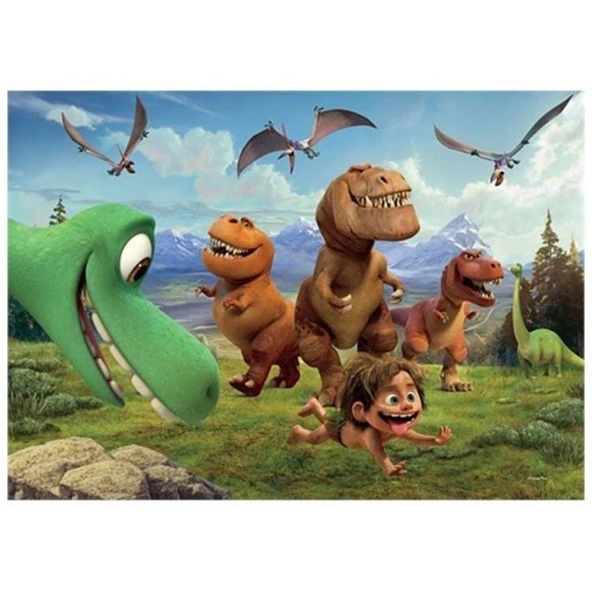 OMZ 100 Parça Good Dinosaur Yapboz Kız Erkek Çocuk Oyuncak Eğitici Oyuncaklar ürün görseli 1