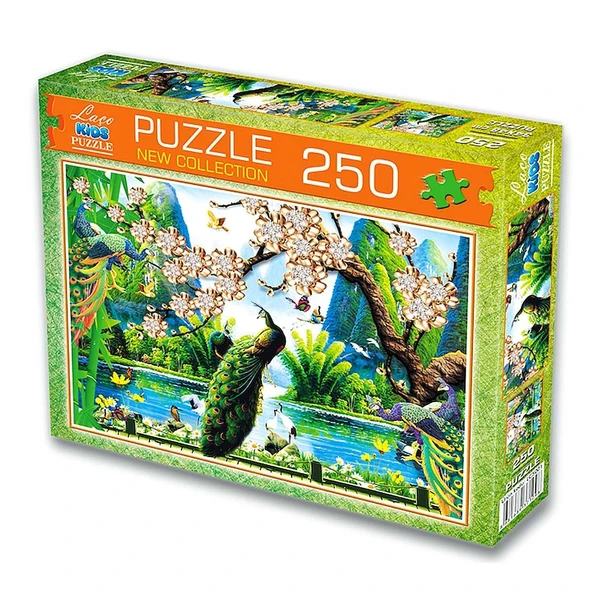 OMZ 250 Parça Tavus Kuşu Puzzle - LC7191 Kız Erkek Çocuk Oyuncak Eğitici Oyuncaklar ürün görseli 1