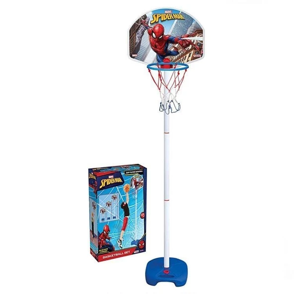 OMZ Dede Spiderman Ayaklı Basketbol Seti Kız Erkek Çocuk Oyuncak Eğitici Oyuncaklar ürün görseli 1