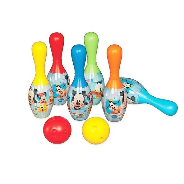OMZ Dede Mickey Mouse Bowling Kız Erkek Çocuk Oyuncak Eğitici Oyuncaklar ürün görseli 1