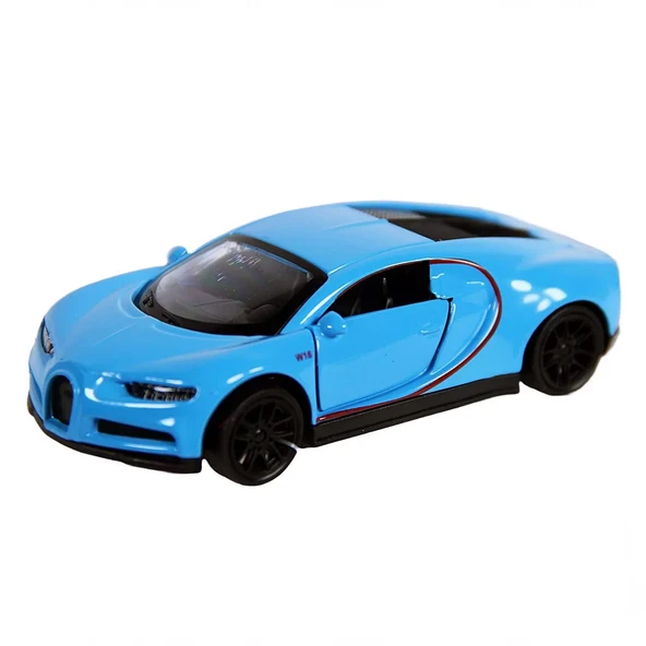 OMZ Metal Çek Bırak Spor Araba 4311F Kız Erkek Çocuk Oyuncak Eğitici Oyuncaklar ürün görseli 1