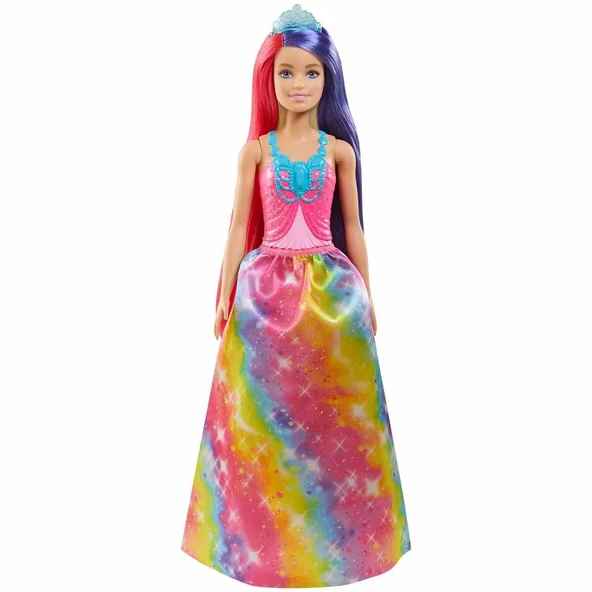 OMZ Barbie Dreamtopia Uzun Saçlı Bebekler GTF37 Kız Erkek Çocuk Oyuncak Eğitici Oyuncaklar ürün görseli 1